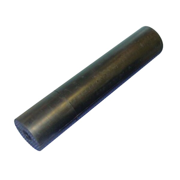 C.H. Yates C.H. Yates 12243-4P Black Rubber Molded Straight Side Guide Roller - 12 in. x 2.5 in. x 0.5 in. 12243-4P - main